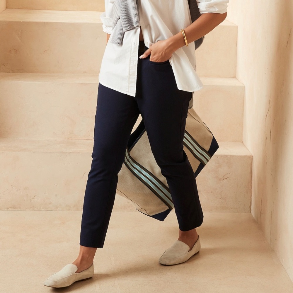 Banana Republic Sloan Cropped Ankle Pant
